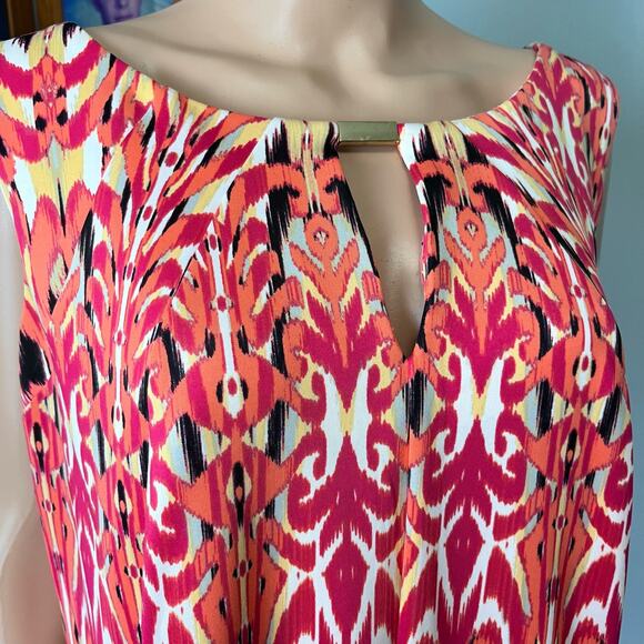 Gabby Skye Scuba Fabric Knit Sleeveless Dress 16W Career Office Business Party - Picture 2 of 4